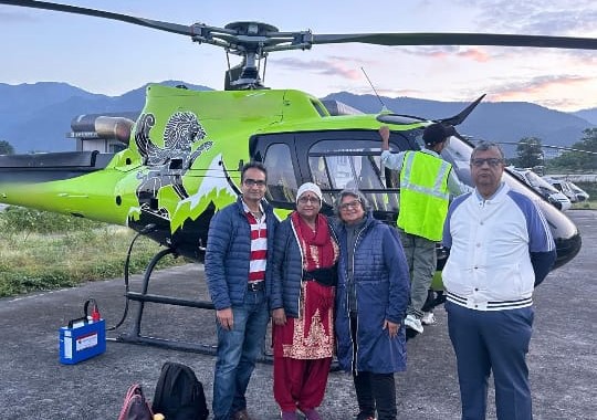 charter services dehradun to auli heli services